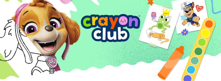 Crayon Club: Color PAW Patrol