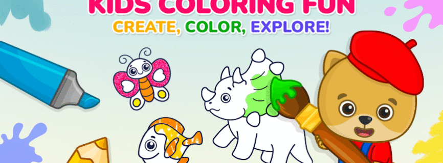Kids Coloring & Drawing Games