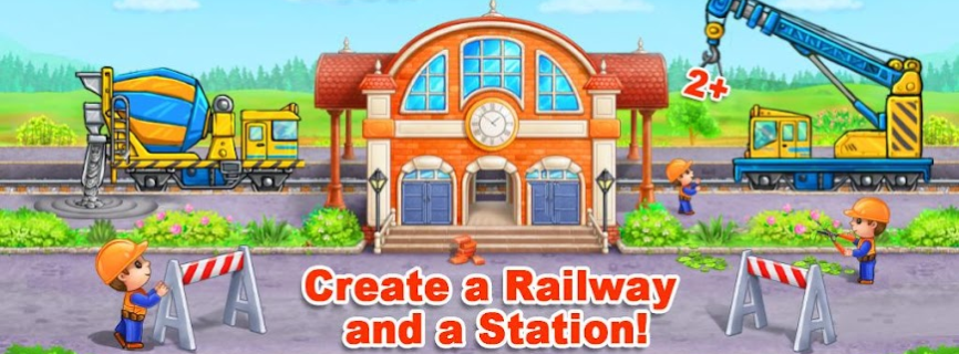 Train Games For Kids: Station
