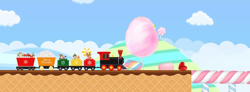 Christmas Train Game For Kids