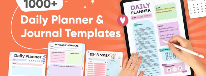 Daily Planner And Journal 